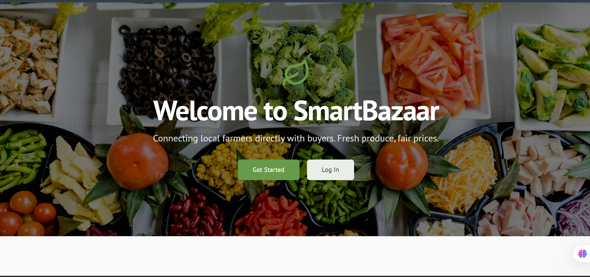 SmartBazaar Digital Agri‑Marketplace