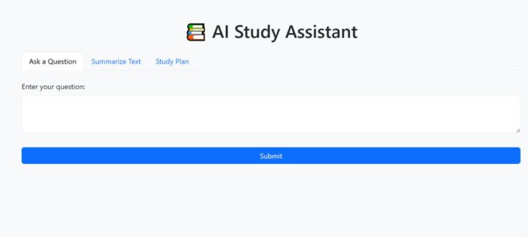 Study Assistant screenshot